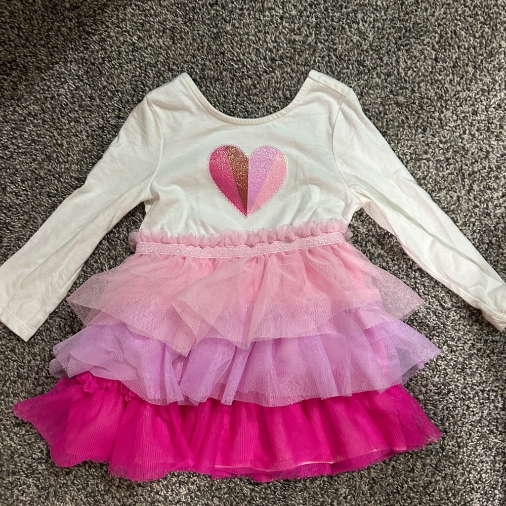 Cat & Jack Pink and Purple Layered Tutu Dress